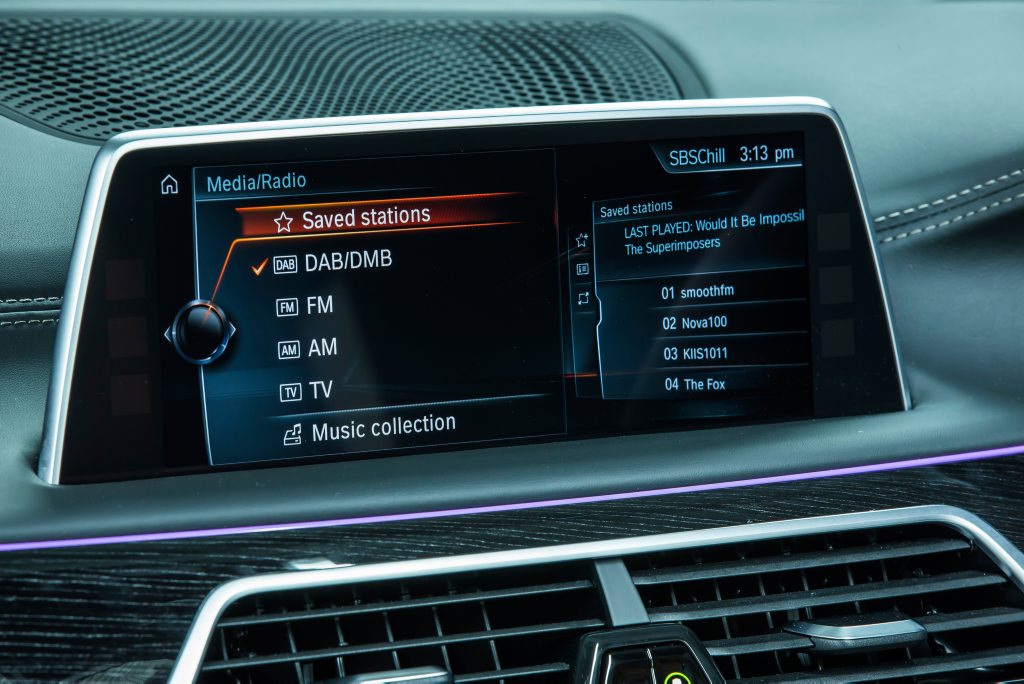 The luxurious BMW 740i. The luxurious BMW 740i.